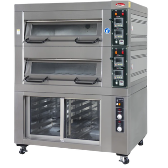 compare product BakeMax BMSD003 Three Deck Artisan Stone Deck Oven