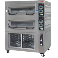 BakeMax BMSD003 Three Deck Artisan Stone Deck Oven