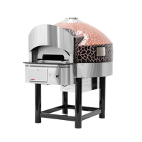 The BakeMax BMSPO Series Gas Rotating Pizza Ovens