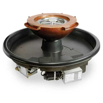 compare product HPC Fire Evolution 360 Hammered Copper Fire and Water Bowl