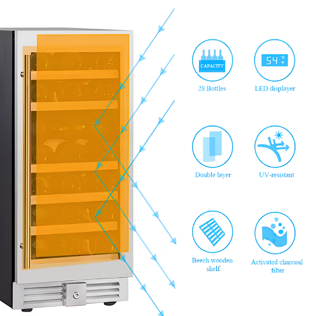 SienaCave Alto 45-Bottle Built-In Wine Cellar