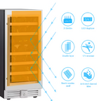 SienaCave Alto 45-Bottle Built-In Wine Cellar