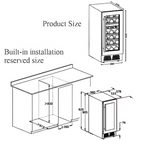 SienaCave Alto 45-Bottle Built-In Wine Cellar