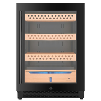 Wine CELL'R Titanium Built In Humidor  WC1200CGFG