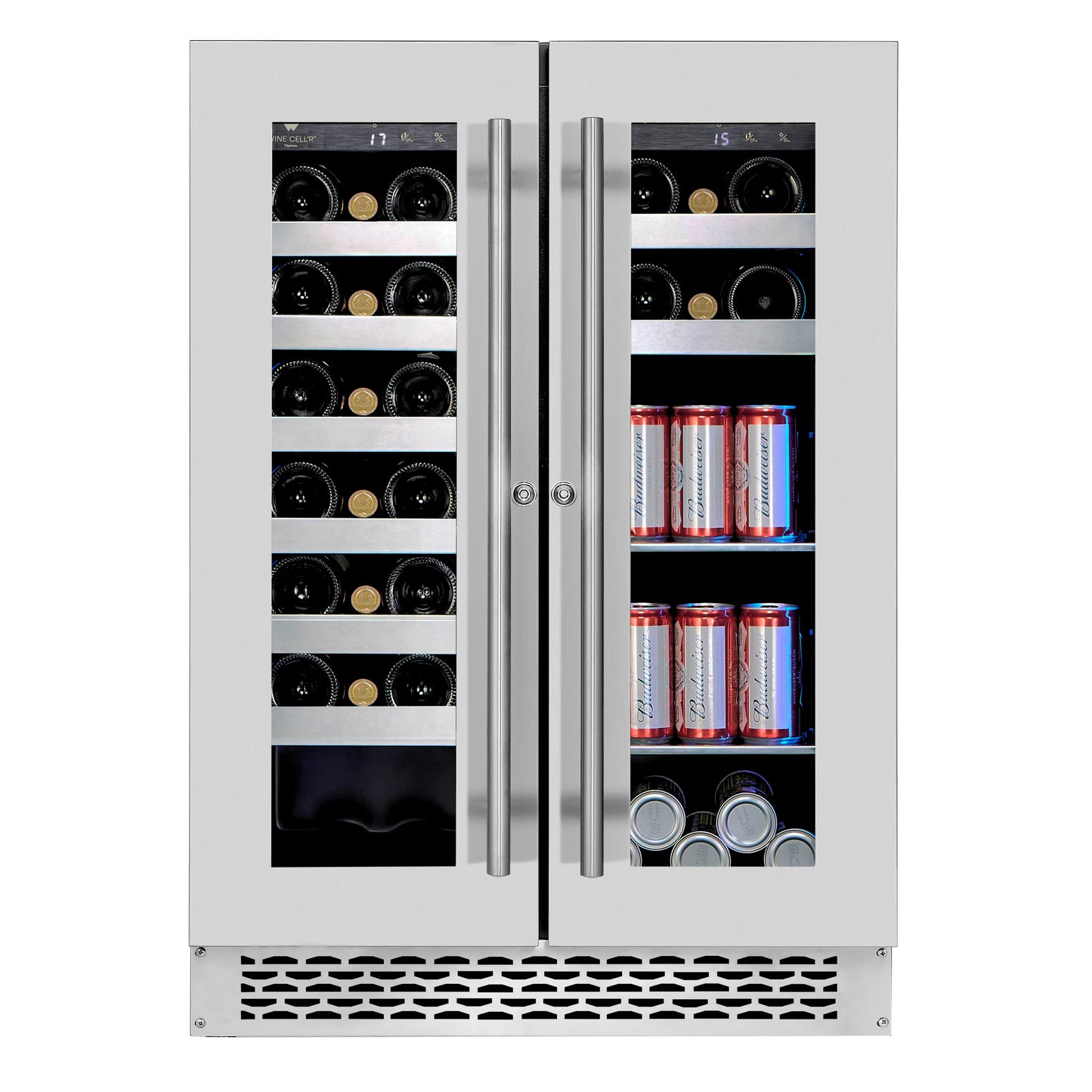 Wine CELL"R Titanium Beverage Center WC2743SSBC